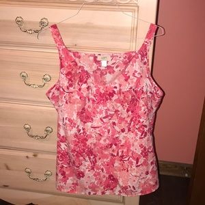 Loft Ruffled Tank Top